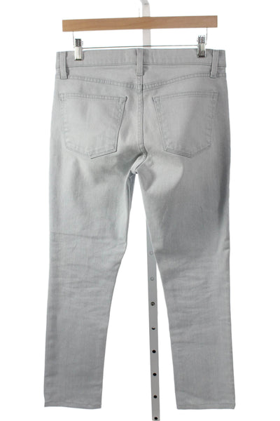 J Brand Unisex Skinny Straight Gray Jeans Size 28