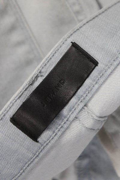 J Brand Unisex Skinny Straight Gray Jeans Size 28