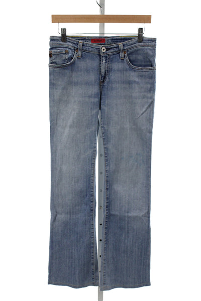 AG Womens Bootcut Jeans Blue Mid-Rise 30in Size 28