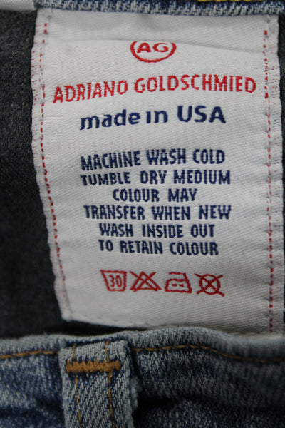 AG Womens Bootcut Jeans Blue Mid-Rise 30in Size 28