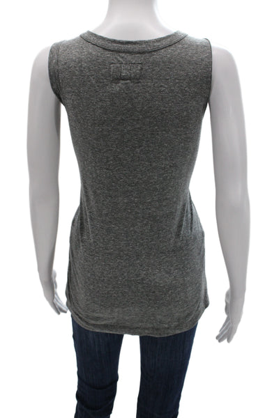 Current/Elliott Women Basic Gray Crew Neck Tank Size 3
