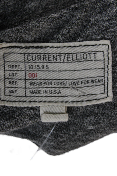 Current/Elliott Women Basic Gray Crew Neck Tank Size 3