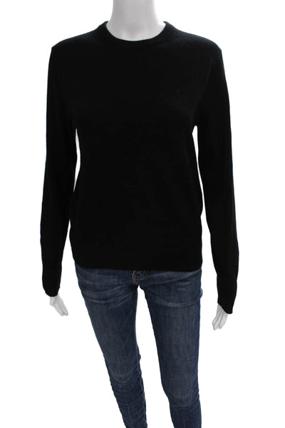 Everlane Unisex Pullover Sweater Black 100% Cotton Long Sleeve Size XS
