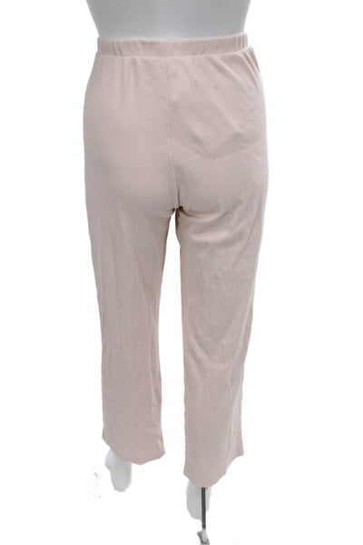 MNG Womens Beige Cotton Blend Sweatpants Size S