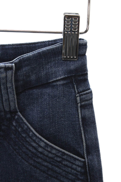 Frame Women High Rise Flared Dark Blue Jeans Size 24