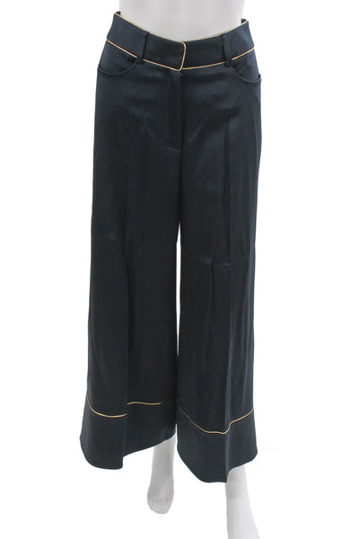 PETER PILOTTO Women Dress Pants Dark Blue Hook & Eye Size 2