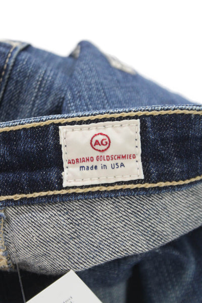 AG Adriano Goldschmied Women Skinny Ankle Jeans Dark Blue High Rise Size 27