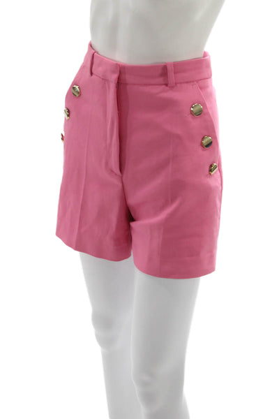 Zara Unisex Pink Solid Shorts Size XS