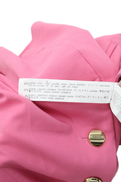 Zara Unisex Pink Solid Shorts Size XS