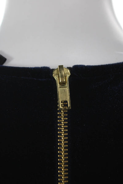 Felicity & Coco Womens Bodycon Pencil Dress Navy Short Sleeve Size XL