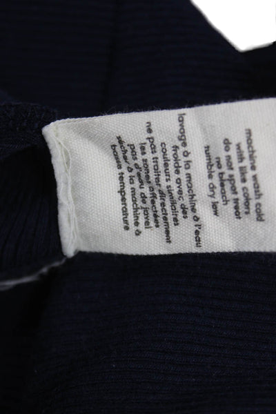 Donni Womens Sweatpants Dark Blue Cotton Modal Spandex Size XS