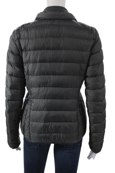 Parajumpers Womens Puffer Jacket Black Zip Long Sleeve Polyamide Size S