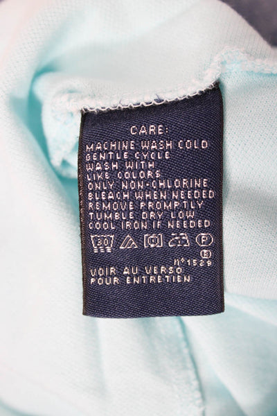 Ralph Lauren Golf Womens Sleeveless Collared Polo Light Blue Size XS