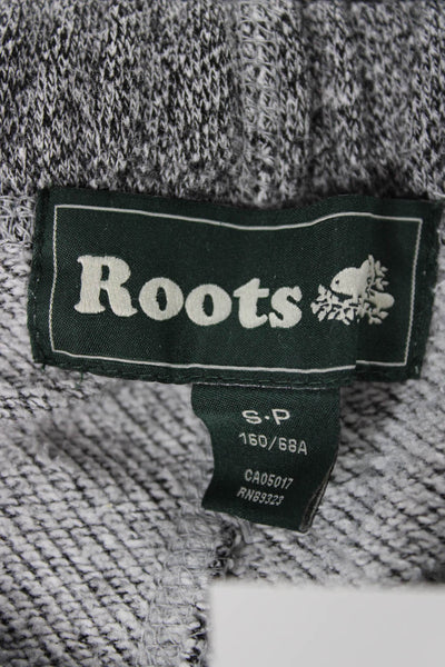 Roots Unisex Sweatpants Gray 55% Cotton 45% Polyester Size S