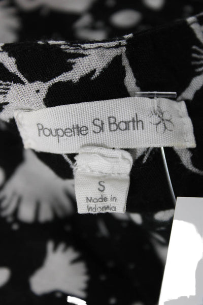 Poupette St. Barth Women Sleeveless Jumpsuit Black Size S