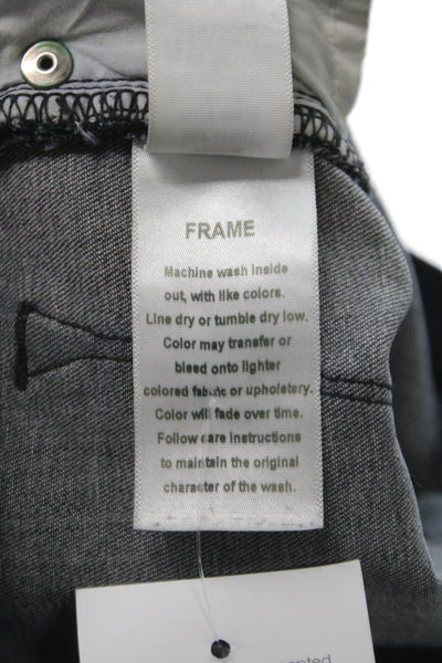 Frame Denim Womens Skinny Dark Blue Low Rise Jeans Size 26