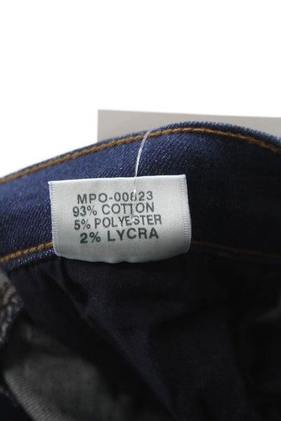 J Brand Womens Skinny Ankle High Rise Dark Blue Jeans Size 26