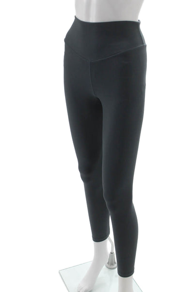The Upside Womens Ankle Leggings Dark Gray Size 6