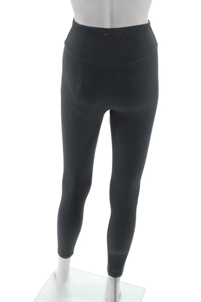 The Upside Womens Ankle Leggings Dark Gray Size 6
