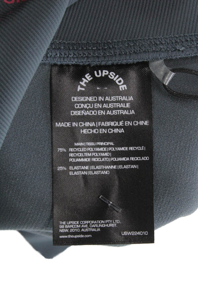 The Upside Womens Ankle Leggings Dark Gray Size 6