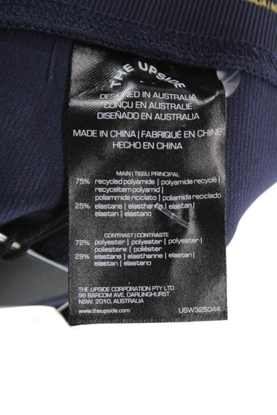 The Upside Womens Dark Blue Ankle Jogger Leggings Size 8