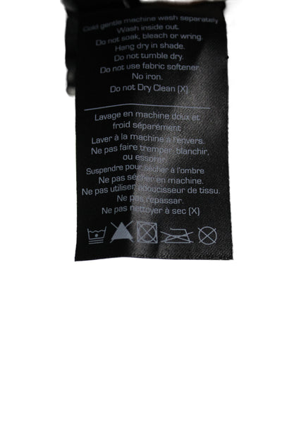 The Upside Womens Sweatpants Black Drawstring Size 4
