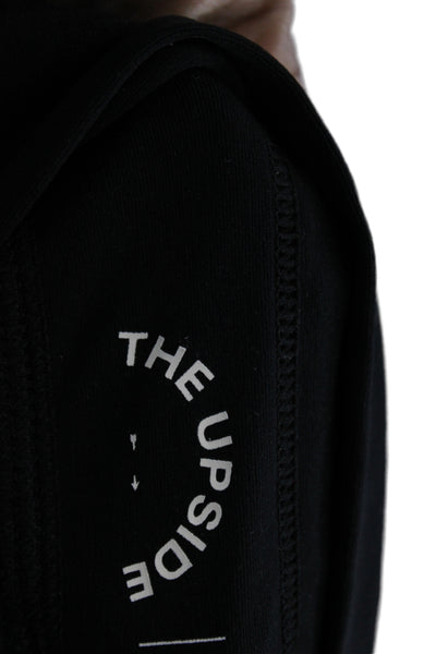 The Upside Womens Black Sweatpants Drawstring 29in Inseam Size 6