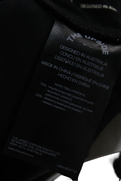 The Upside Womens Black Sweatpants Drawstring 29in Inseam Size 6