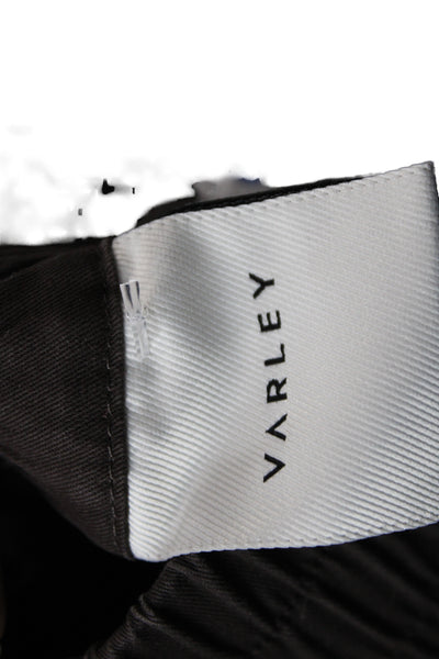 Varley Unisex Dark Gray Cotton Jogger Pants Zip Closure Size L