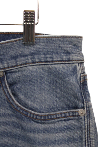 Joes Mens Straight Jeans High Rise Blue Size 32