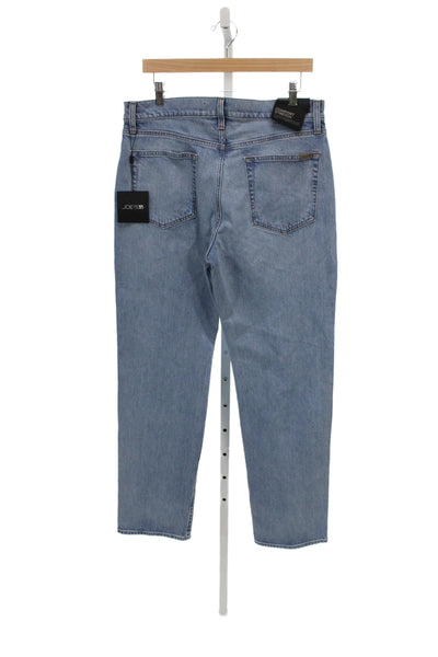 Joes Mens Straight Jeans High Rise Blue Size 32