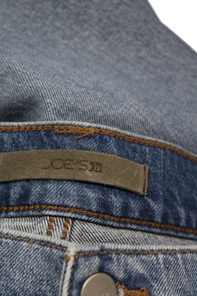 Joes Mens Straight Jeans High Rise Blue Size 32