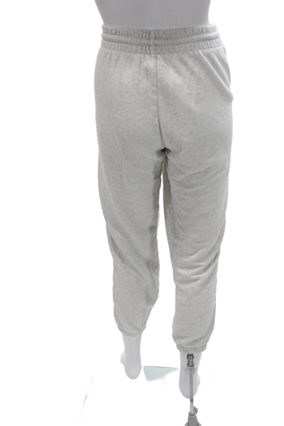 TNA Unisex Gray Jogger Sweatpants Drawstring 72% Cotton Size L