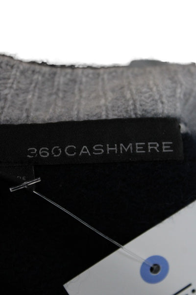 360 Cashmere Unisex Beige Camouflage 100% Cashmere Pullover Sweater Size L
