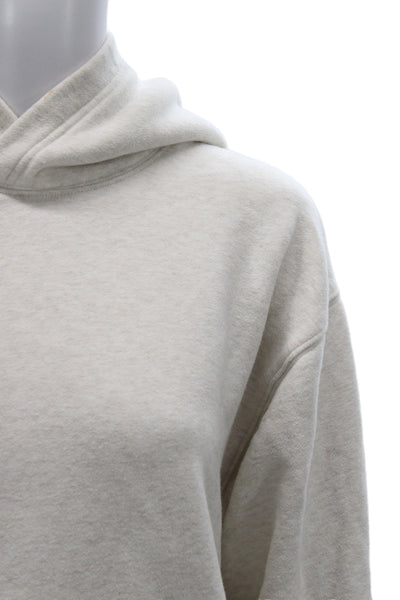 TNA Unisex Pullover Hoodie Beige Size L