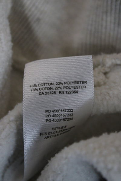 TNA Unisex Pullover Hoodie Beige Size L