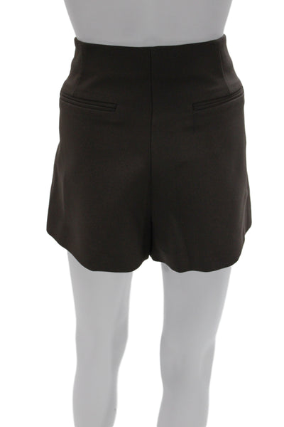 Zara Women Brown Mini Skort Size L