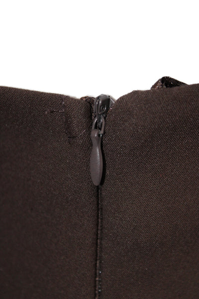 Zara Women Brown Mini Skort Size L