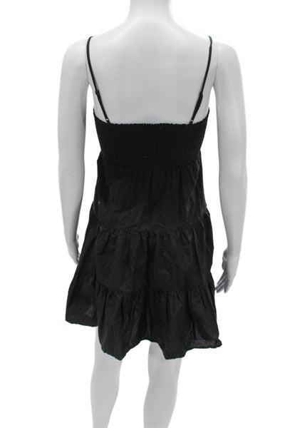 BB Dakota x Steve Madden Womens Sundress Tank Sleeveless Black Short Size M