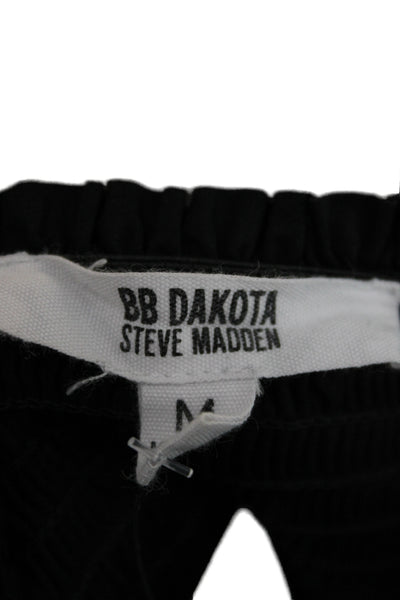 BB Dakota x Steve Madden Womens Sundress Tank Sleeveless Black Short Size M