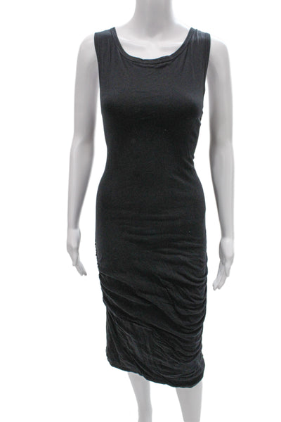 Standard James Perse Women Bodycon Tank Dress Black Size 3