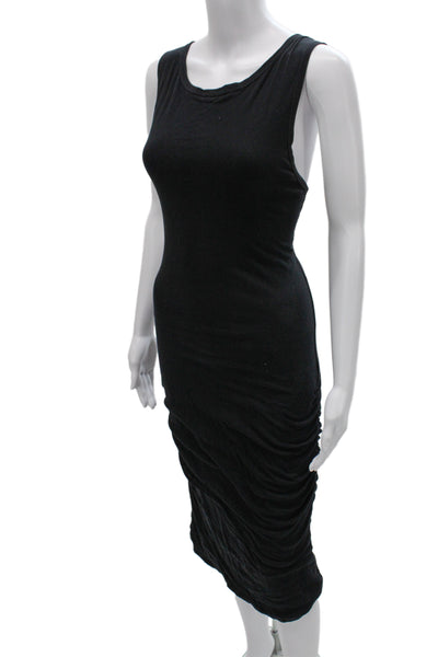 Standard James Perse Women Bodycon Tank Dress Black Size 3