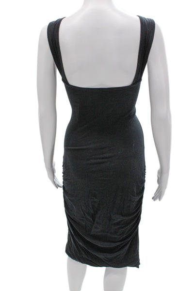 Standard James Perse Women Bodycon Tank Dress Black Size 3