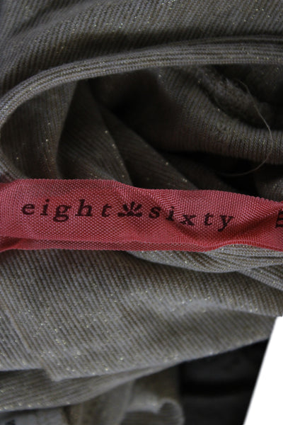 Eight Sixty Women Beige Sleeveless Tank Top Round Neck Size M