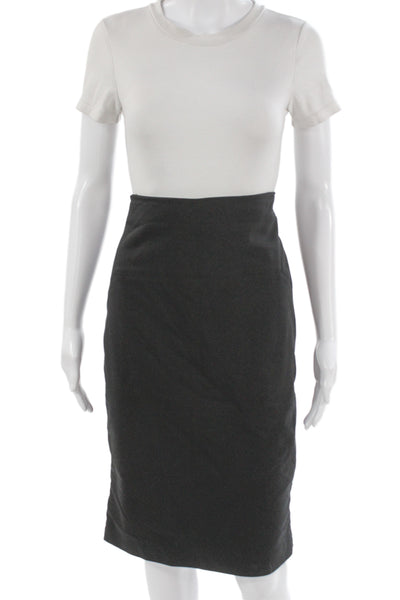 Zara Basic Collection Women Straight Pencil Skirt Black Size L