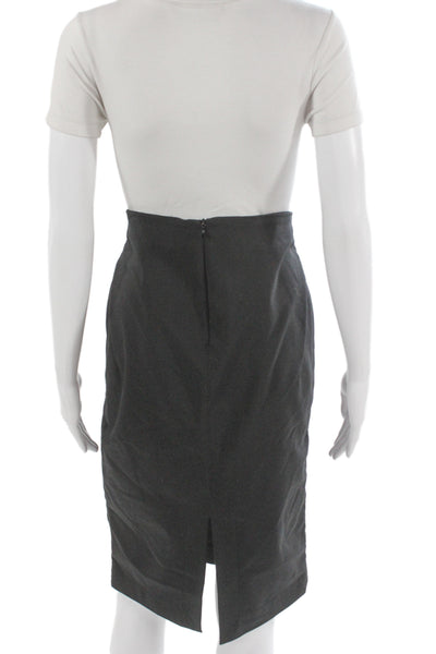 Zara Basic Collection Women Straight Pencil Skirt Black Size L