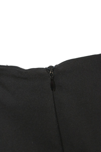 Zara Basic Collection Women Straight Pencil Skirt Black Size L