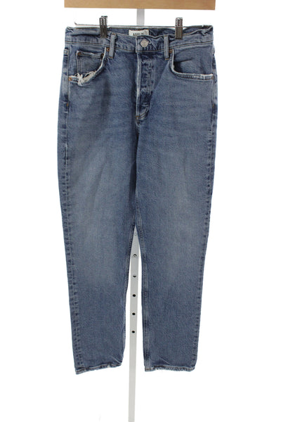 Agolde Women Mom Straight Blue Jeans Size 27