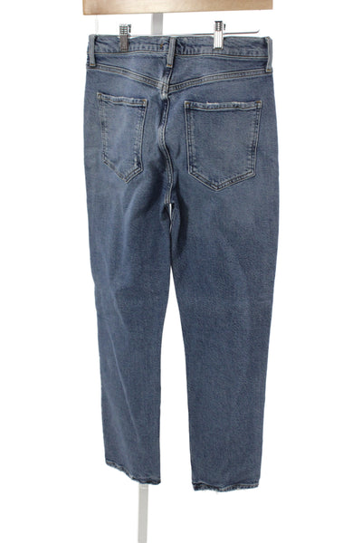 Agolde Women Mom Straight Blue Jeans Size 27