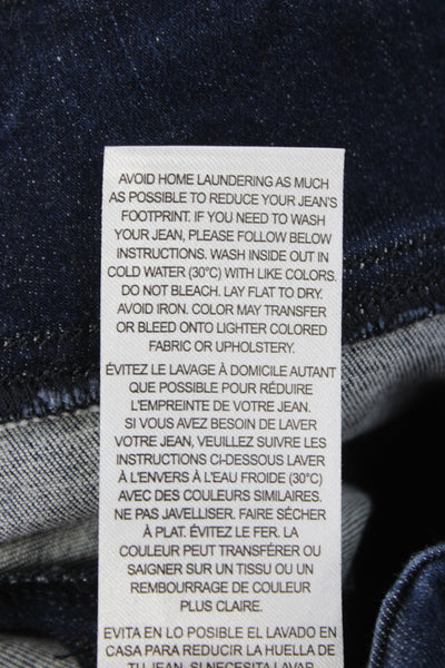 Frame Women Bootcut Flared Jeans Dark Blue Size 1